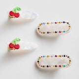 Cherry Picked Kids' Hair Barrette Set