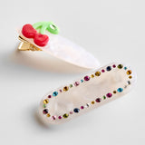 Cherry Picked Kids' Hair Barrette Set