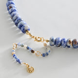 Joyce Semi-Precious Beaded Necklace - Sodalite