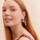 Disney Mickey Mouse Candy Cane Statement Earrings