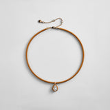 Lindsey Crystal Collar Necklace - Marigold