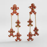 Bake Spirits Bright Gingerbread Earrings