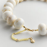 Joan Semi-Precious Necklace - Ivory