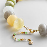 Joan Semi-Precious Necklace - Light Earth Tones