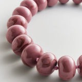 Joan Semi-Precious Necklace - Mauve