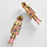 On Guard for Christmas Earrings