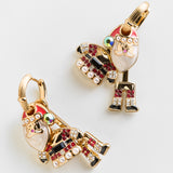 Here Comes Santa Claus Earrings