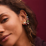 Oh Watt Fun Cuff Chain Earrings