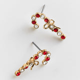 Mint the Halls Candy Cane Earrings