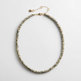 Amaris Semi-Precious Beaded Necklace - 6mm/Dalmatian Jasper