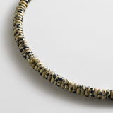 Amaris Semi-Precious Beaded Necklace - 6mm/Dalmatian Jasper