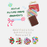 Kids DIY Christmas Frame Ornament Craft Kit - Frame Ornament