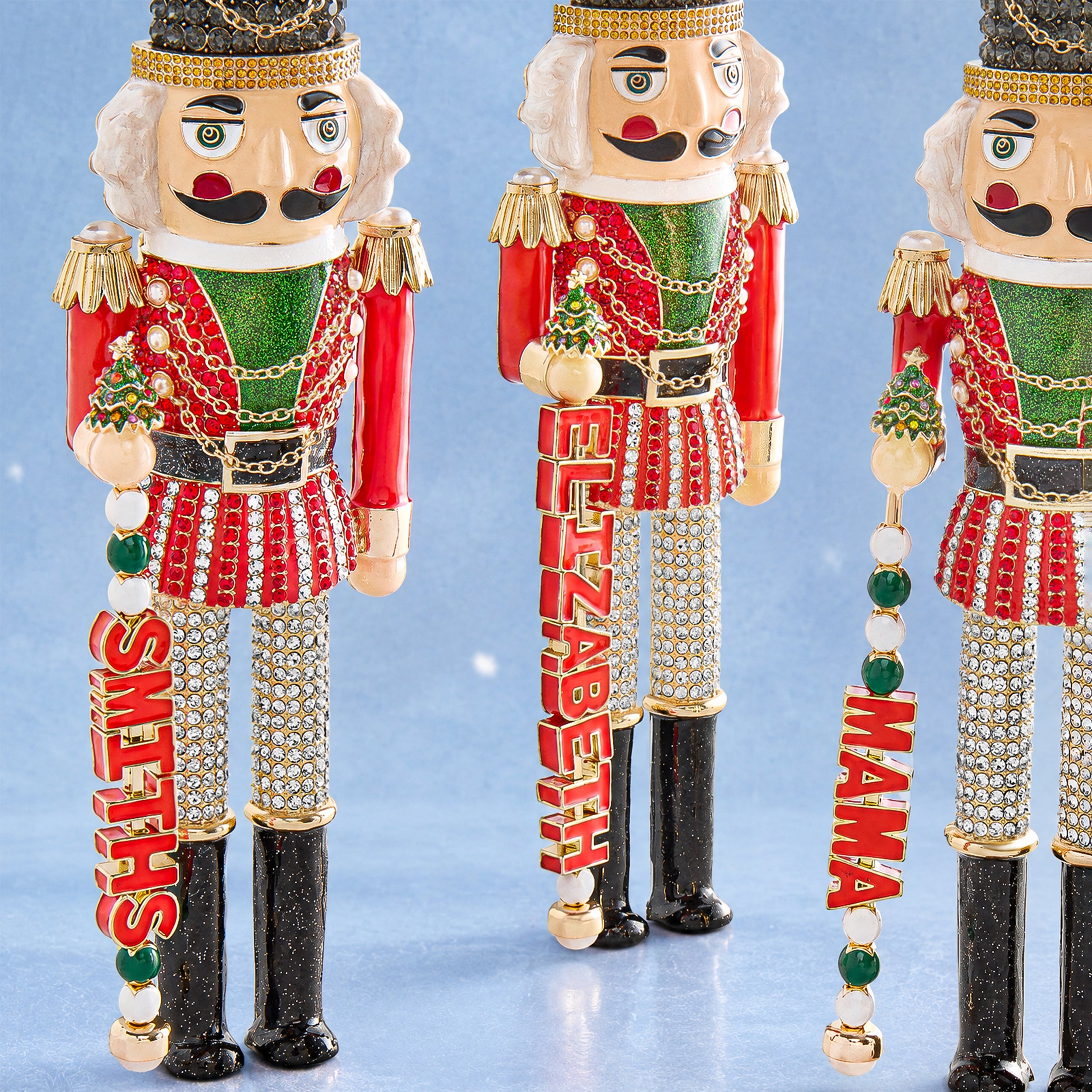 Center Stage Custom Nutcracker Ornament in Classic Christmas | BaubleBar