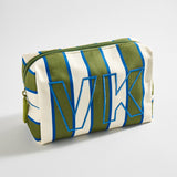 Striped Take It Away Custom Storage Pouch - Forest