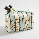 Striped Take It Away Custom Storage Pouch - Driftwood