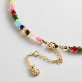Mini Semi-Precious Custom Necklace - 4mm Beads / Multi