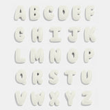 Knotty Enamel Initial Custom Bracelet - Desert Tan / White