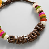 Wear Everywhere Waterproof Custom Bracelet - Dark Multi/Dark Brown