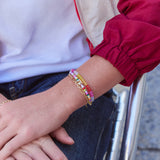 Layers of Fun Kids' Custom Bracelet - Bright Beads