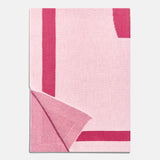 Monogram Custom Blanket - Light Pink/Red