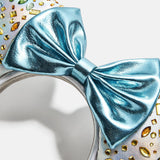 Disney Minnie Mouse Blue Iridescent Headband - Minnie Mouse Blue Iridescent Ears