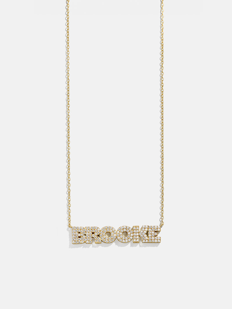 BaubleBar 18K Gold Plated Sterling Silver. Pavé Cubic Zirconia Stones - 
    Enjoy 20% Off: One week only
  
