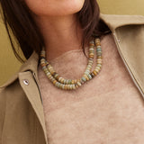 Joyce Semi-Precious Beaded Necklace - Amazonite