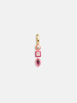 BaubleBar Jeweled Cluster Charm - Pink - 
    Create your own cluster charm necklace
  
