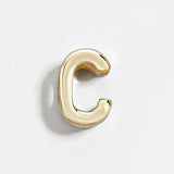 Gold Alpha Letter Bead - Gold