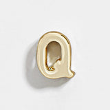 Gold Alpha Letter Bead - Gold