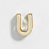 Gold Alpha Letter Bead - Gold
