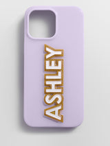 BaubleBar Block Font Custom iPhone Case - Lavender/White - 
    $50 Custom Phone Cases: This Only Happens Once a Year
  
