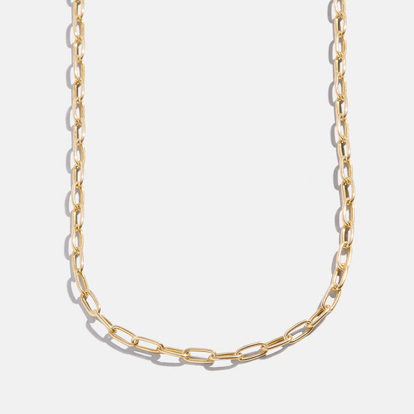 Hera Collection - Gold Paperclip Necklaces & Chains | BaubleBar