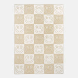 All Smiles Custom Blanket - Natural/Beige