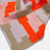 On Repeat Custom Blanket - Light Pink/Orange