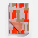On Repeat Custom Blanket - Light Pink/Orange