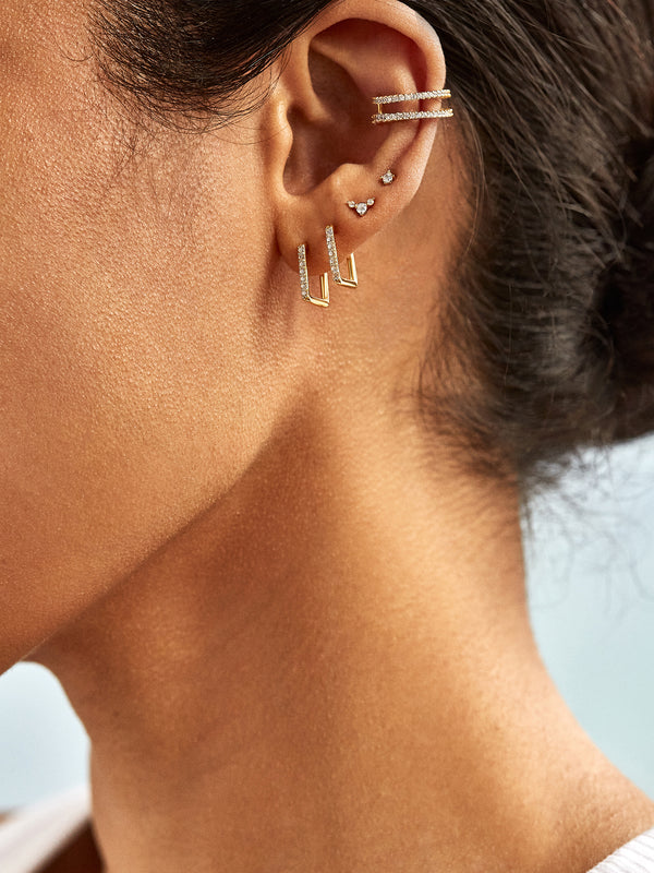 Judith 18K Gold Earrings