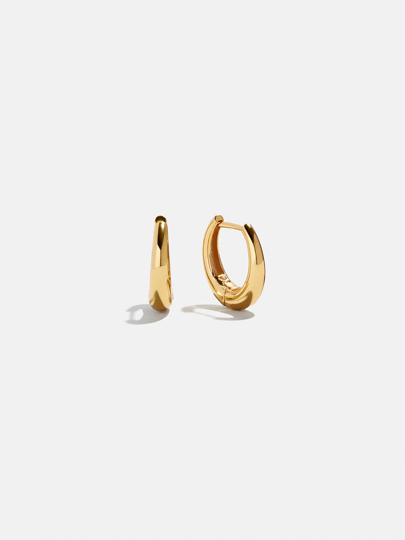 Annalise 18K Gold Earrings - 18K Gold Plated Sterling Silver