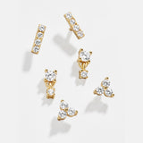 Lottie 14K Gold Earring Set - Lottie 14K Gold Earring Set