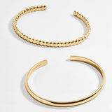 Arlo Cuff Bracelet Set - Classic Cuff Set