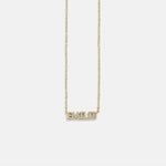variant:14K Gold Plated Sterling Silver. Pavé Cubic Zirconia Stones