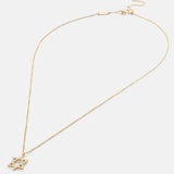 Star of David 18K Gold Necklace - Gold/Pavé