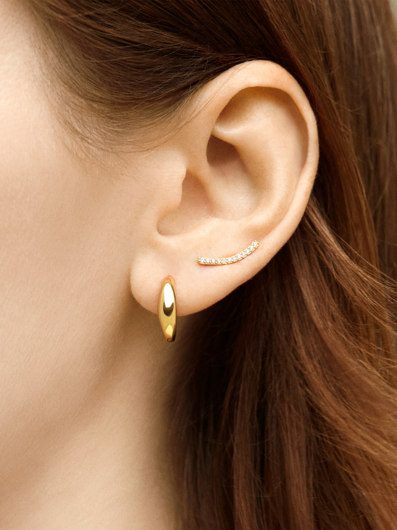 BaubleBar Adira 18K Gold - Clear - 
    Enjoy 20% off - This Week Only
  
