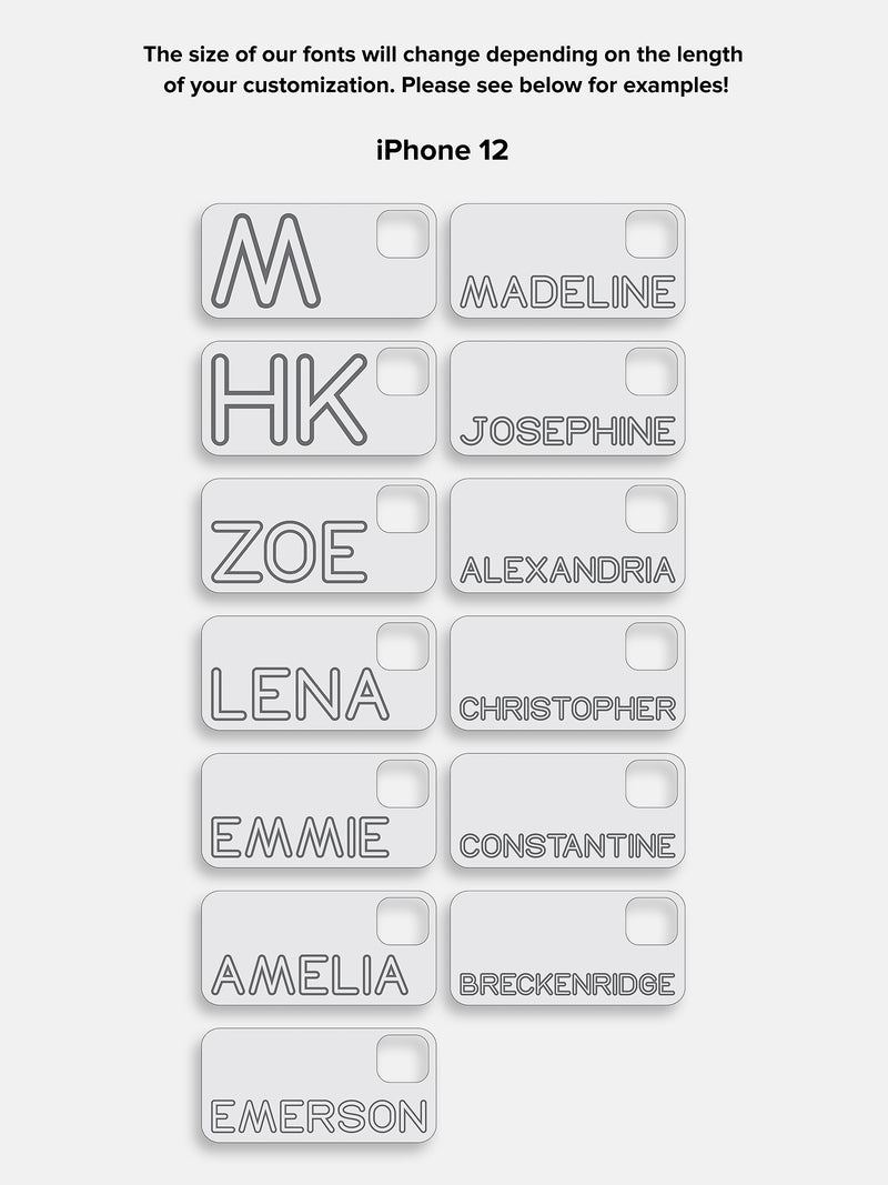 BaubleBar iPhone 12 - 
    Customizable phone case
  
