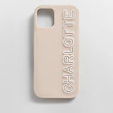 All the Beige Custom iPhone Case - Beige/Pearl