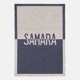 Spell It Out Custom Blanket - Denim Blue/Stone