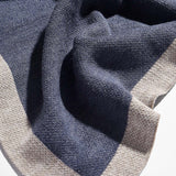 Spell It Out Custom Blanket - Denim Blue/Stone