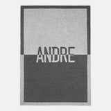 Spell It Out Custom Blanket - Gray/Dark Gray