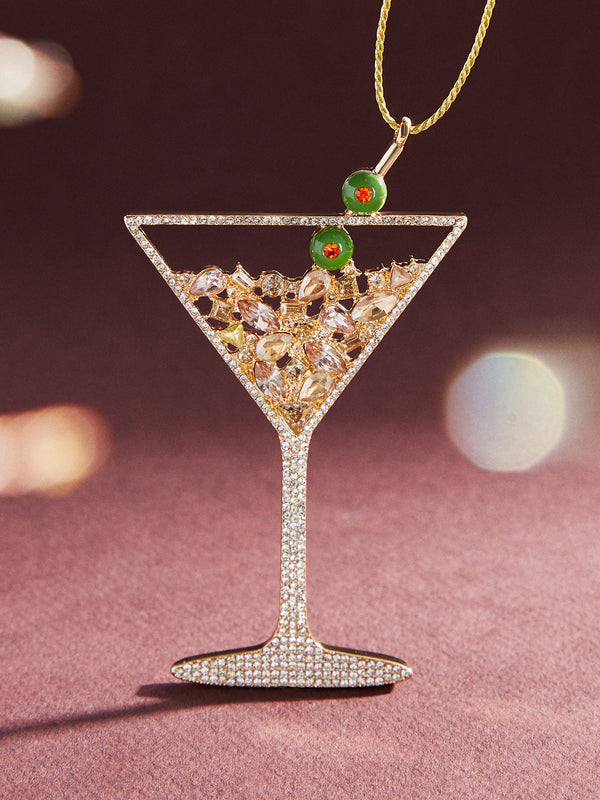 Shaken, Not Stirred, Ornament - Dirty Martini Ornament