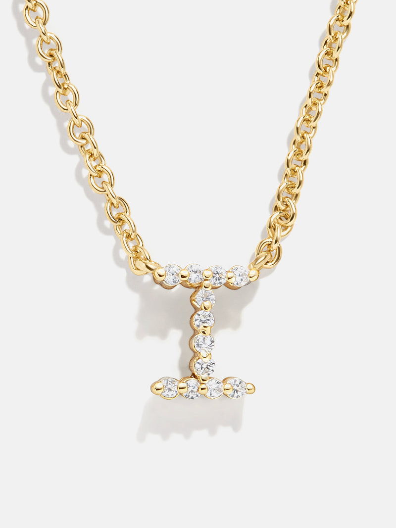 BaubleBar I - 
    Initial pendant necklace
  
